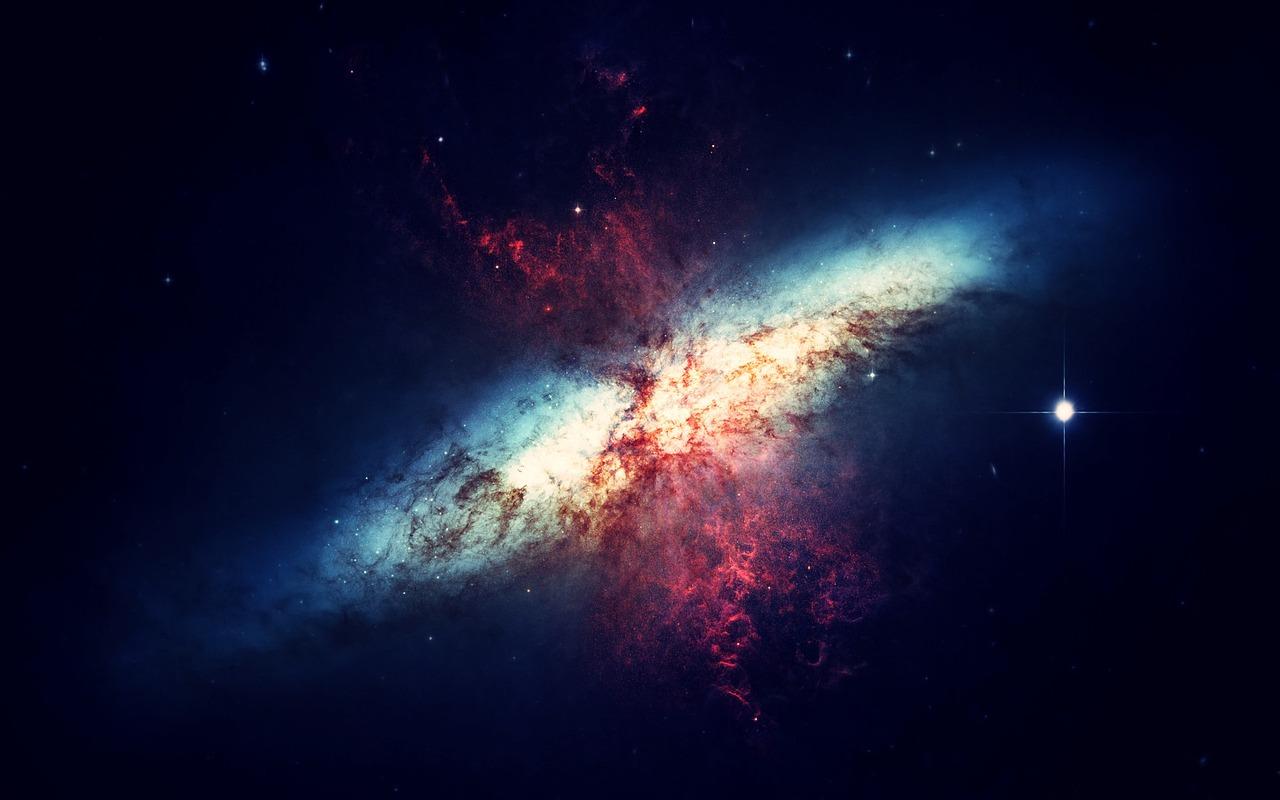 星空の広がり